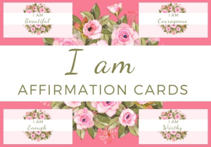 I AM Affirmations Mini Card Deck